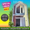 Rumah 2lantai Cluster Pekayon Pasar Rebo Jakarta Timur 