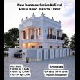 Rumah baru exclusive Kalisari Pasar Rebo Jakarta Timur 
