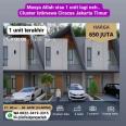 Rumah 2lantai Vino Ciracas Jakarta Timur sisa 1 unit lagi 