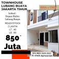 Rumah 2lantai Lubang Buaya Jakarta Timur dekat Raya Pondok Gede 