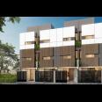 Hunian modern 3lantai Johar Baru Jakarta Pusat 