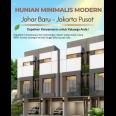 Hunian modern 3lantai Johar Baru Jakarta Pusat 