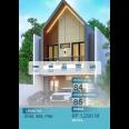 Rumah Scandinavian Pancoran Mas dekat Stasiun Depok 