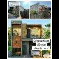 Rumah desain compact house di Condet Jakarta Timur 