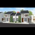Rumah dengan lokasi cantik tepi jalan, PATRA GRAHA  BANGUNJIWO