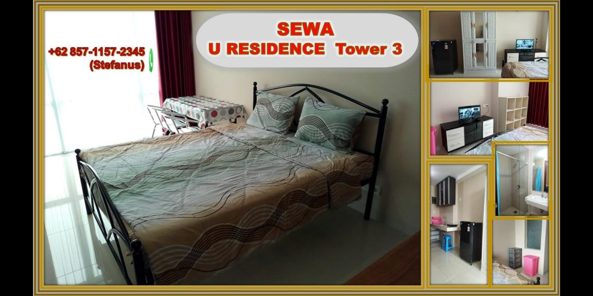Disewakan Apartemen U-Residence Tower 3 Lippo Karawaci, Tangerang Disewakan Apartemen U-Residence Tower 3 Lippo Karawaci, Tangerang