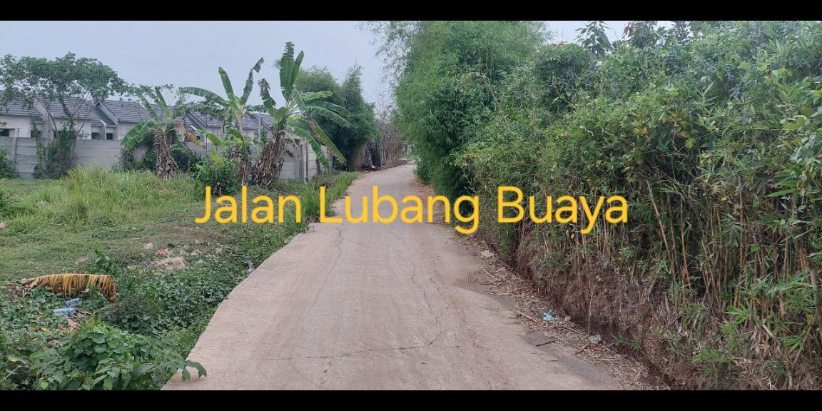 DIJUAL TANAH JALAN LUBANG BUAYA CIJENGKOL SETU DIJUAL TANAH JALAN LUBANG BUAYA CIJENGKOL SETU