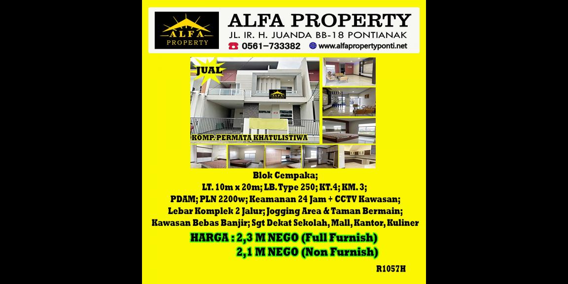 Rumah Dijual Permata Khatulistiwa Kota Pontianak Rumah Dijual Permata Khatulistiwa Kota Pontianak