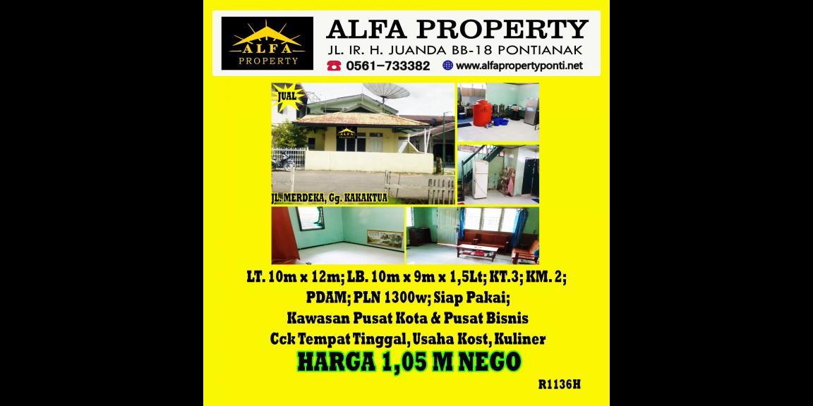 Rumah Dijual Gg. Kakaktua Kota Pontianak Rumah Dijual Gg. Kakaktua Kota Pontianak