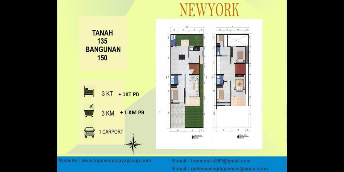 Perumahan Type Newyork Pearl City Residence Juanda Perumahan Type Newyork Pearl City Residence Juanda