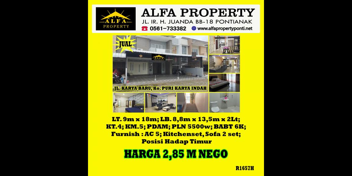 Rumah Dijual Puri Karya Indah Kota Pontianak Rumah Dijual Puri Karya Indah Kota Pontianak