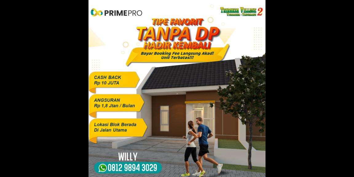 Jual Rumah Tanpa DP di Tigaraksa Jual Rumah Tanpa DP di Tigaraksa