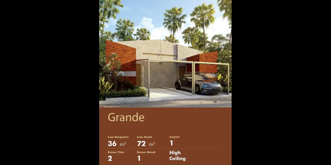 Rumah 1Lt, DP 5%, bisa dicicil 6x, Desain by Andre Matin Rumah 1Lt, DP 5%, bisa dicicil 6x, Desain by Andre Matin