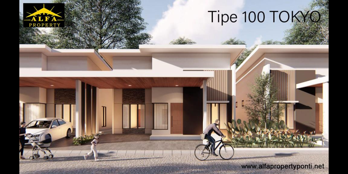 Rumah Type Tokyo, The Green Urbania, Pontianak, Kalimantan Barat Rumah Type Tokyo, The Green Urbania, Pontianak, Kalimantan Barat