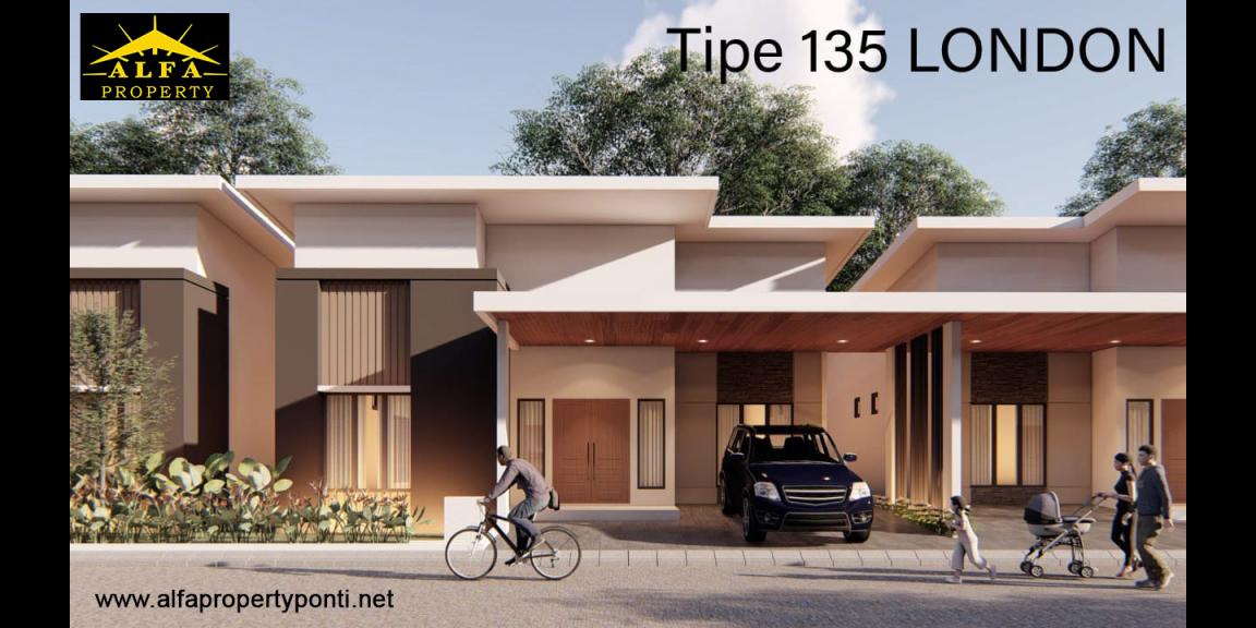 Rumah Type London, The Green Urbania, Pontianak, Kalimantan Barat Rumah Type London, The Green Urbania, Pontianak, Kalimantan Barat