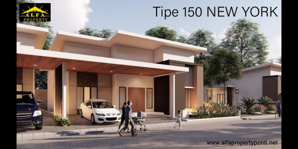 Rumah Type New York, The Green Urbania, Pontianak, Kalimantan Barat Rumah Type New York, The Green Urbania, Pontianak, Kalimantan Barat