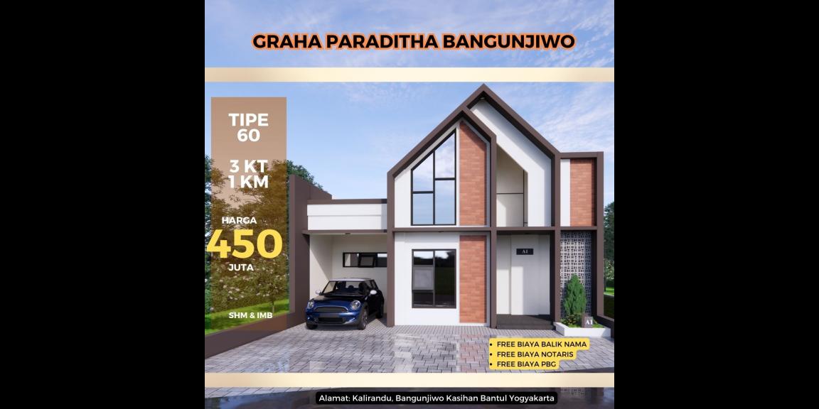 DEKAT KANTOR KELURAHAN BANGUNJIWO TYPE 60 DEKAT KANTOR KELURAHAN BANGUNJIWO TYPE 60