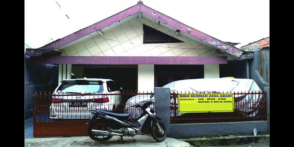 RUMAH HITUNG TANAH LUAS 350 M2 DI SAYAP JL. KH. ABD. SYAFEI DEKAT STASIUN TEBET JAKARTA SELATAN RUMAH HITUNG TANAH LUAS 350 M2 DI SAYAP JL. KH. ABD. SYAFEI DEKAT STASIUN TEBET JAKARTA SELATAN