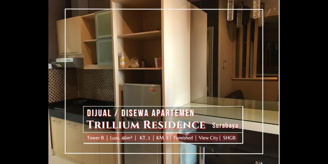 Apartemen 1 BR Furnished di Trillium Residence, Surabaya Apartemen 1 BR Furnished di Trillium Residence, Surabaya