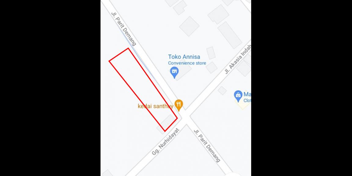 Tanah Parit Demang, Pontianak, Kalimantan Barat Tanah Parit Demang, Pontianak, Kalimantan Barat