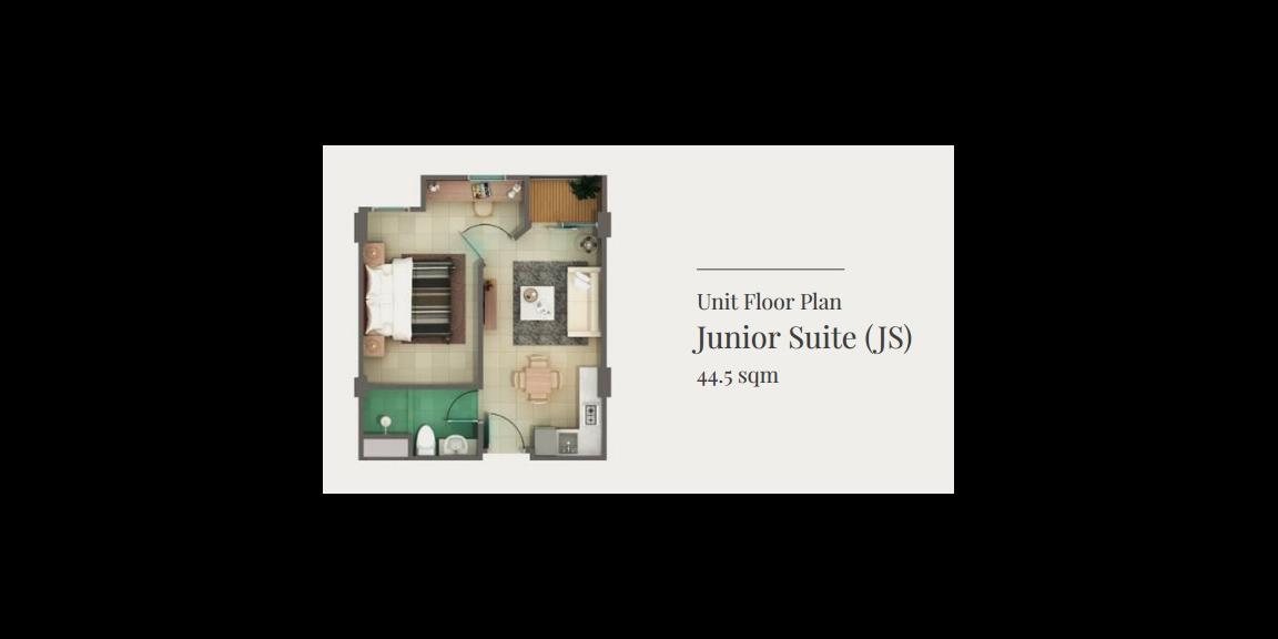 Apartemen Junior Suite Golf View Apartemen Junior Suite Golf View