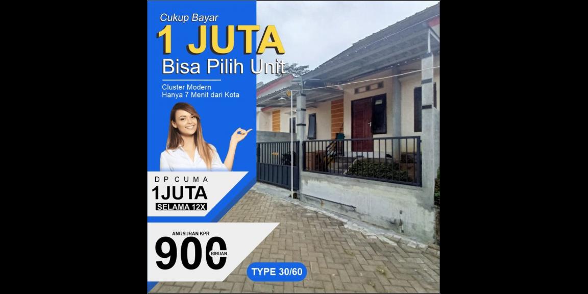 Unit rumah 1 lantai dengan 2 kamar tidur, 1carport, dan 1kamar mandi Sukun Malang Unit rumah 1 lantai dengan 2 kamar tidur, 1carport, dan 1kamar mandi Sukun Malang