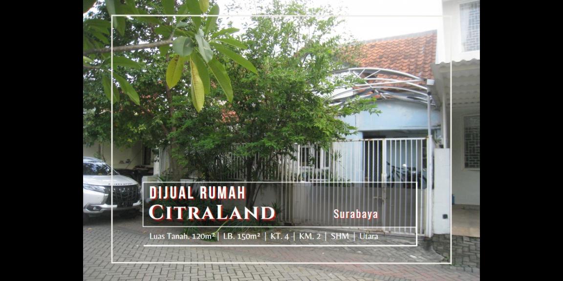 Rumah SHM di Citraland Taman Puspa Raya, Surabaya Rumah SHM di Citraland Taman Puspa Raya, Surabaya