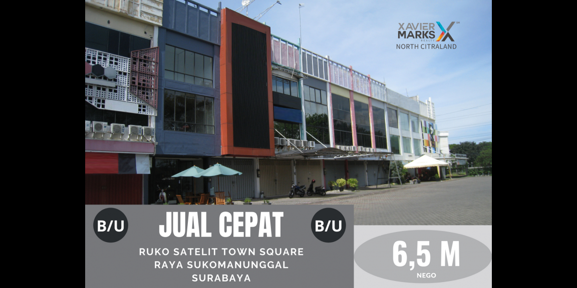 Ruko Satelit Town Square, Sukomanunggal, Surabaya ~ Strategis, Hadap Jalan. Ruko Satelit Town Square, Sukomanunggal, Surabaya ~ Strategis, Hadap Jalan.