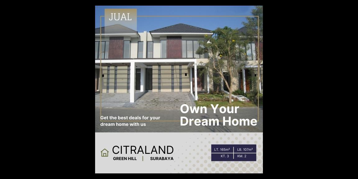 Rumah Citraland, GreenHill - Sememi, Surabaya | Cozy and Luxury. Rumah Citraland, GreenHill - Sememi, Surabaya | Cozy and Luxury.