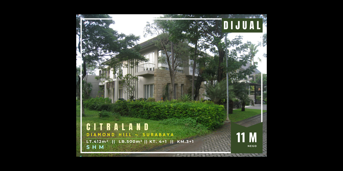 Rumah Citraland, Diamond Hill ~ Surabaya | Elegance and Luxury. Rumah Citraland, Diamond Hill ~ Surabaya | Elegance and Luxury.