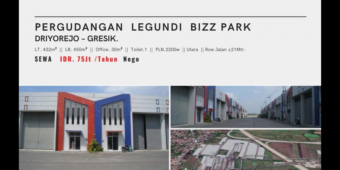 Pergudangan Legundi BizPark., Driyorejo, Gresik | Serba Guna & Fungsional Pergudangan Legundi BizPark., Driyorejo, Gresik | Serba Guna & Fungsional
