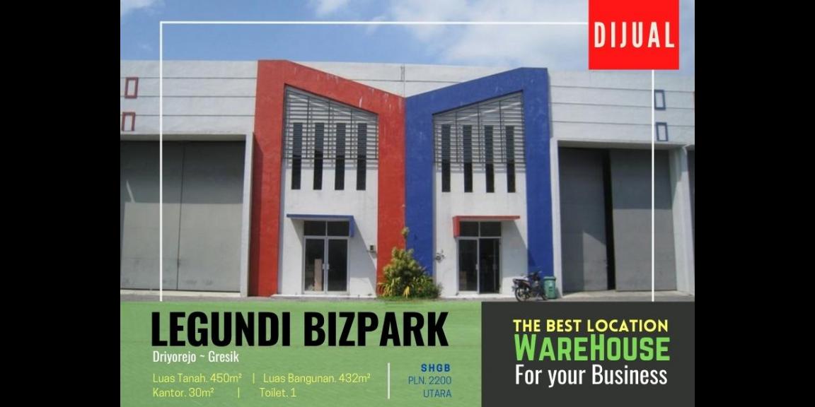 Gudang Penyimpanan dan Distribusi Legundi Bizpark, Driyorejo, Gresik. Gudang Penyimpanan dan Distribusi Legundi Bizpark, Driyorejo, Gresik.