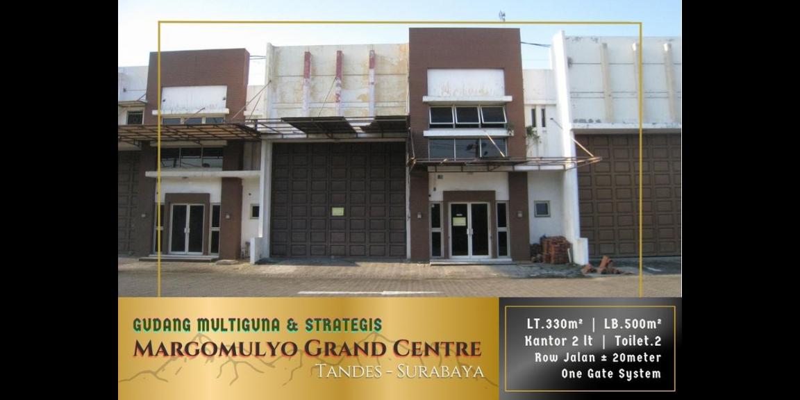 Gudang Margomulyo Grand Centre Strategis MultiGuna, Surabaya Gudang Margomulyo Grand Centre Strategis MultiGuna, Surabaya