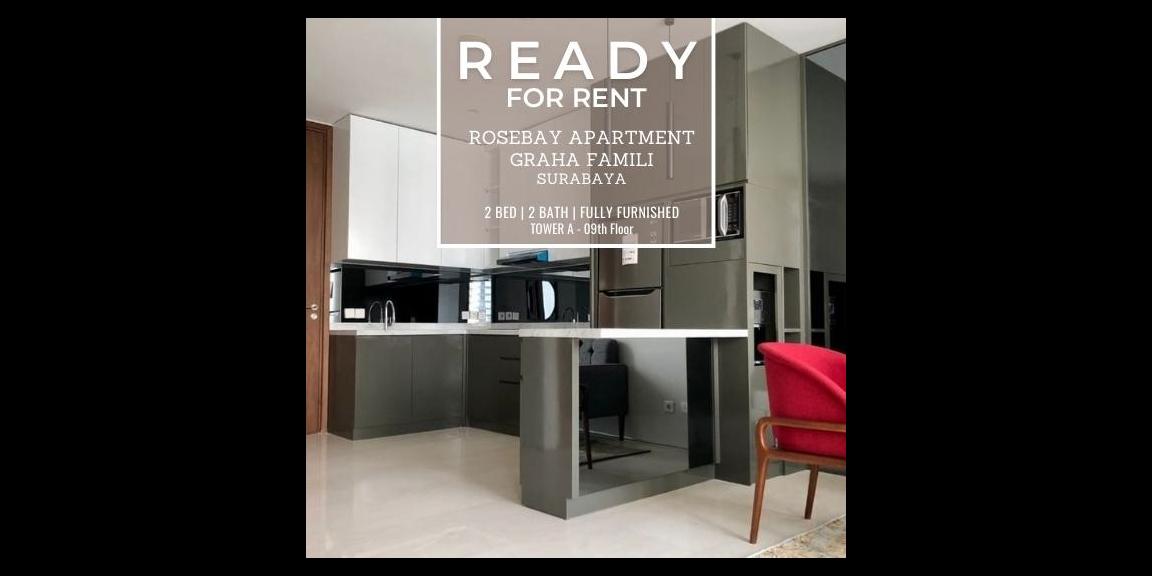 Vibrant, Stylish, Urban living @ The Rosebay Apartment, Graha Famili, Surabaya Vibrant, Stylish, Urban living @ The Rosebay Apartment, Graha Famili, Surabaya