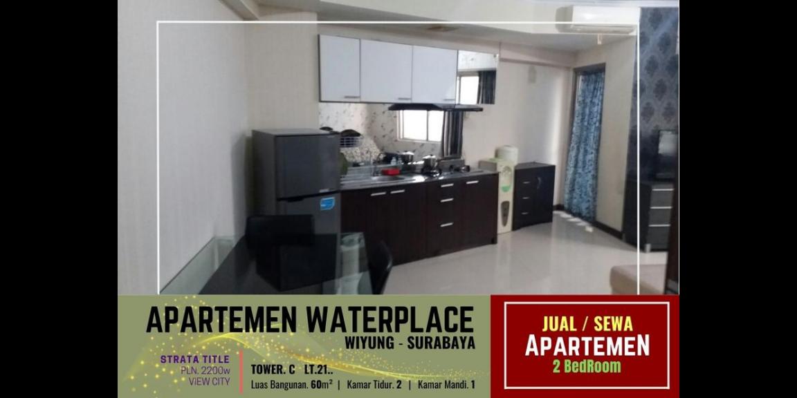 Apartemen 2BR WaterPlace Tower C, Pakuwon Indah, Surabaya Apartemen 2BR WaterPlace Tower C, Pakuwon Indah, Surabaya