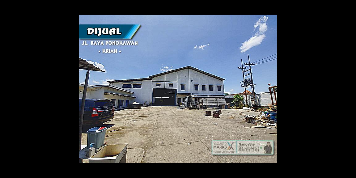 Industrial Buildings Raya Ponokawan, Krian, Sidoarjo - Nol Jalan Raya, Strategis. Industrial Buildings Raya Ponokawan, Krian, Sidoarjo - Nol Jalan Raya, Strategis.