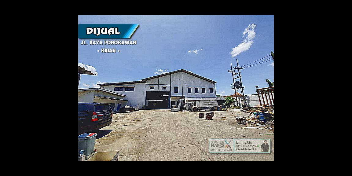 Industrial Buildings Raya Ponokawan, Krian, Sidoarjo - Nol Jalan Raya, Strategis. Industrial Buildings Raya Ponokawan, Krian, Sidoarjo - Nol Jalan Raya, Strategis.