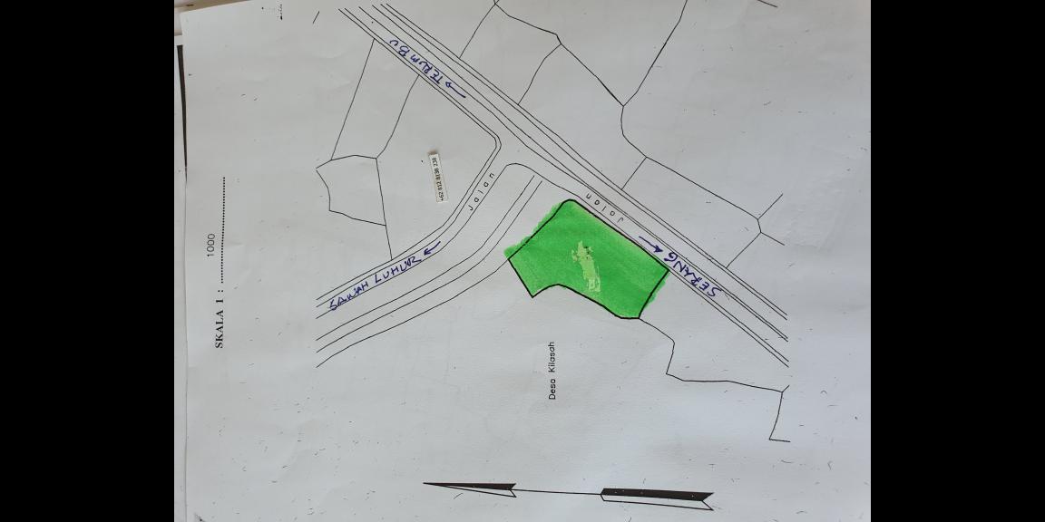 Dijual Tanah 1129 m² Rp 677 juta, Simpang Kresek pinggir Jl Sawah Luhur SERANG 08128138238 Dijual Tanah 1129 m² Rp 677 juta, Simpang Kresek pinggir Jl Sawah Luhur SERANG 08128138238