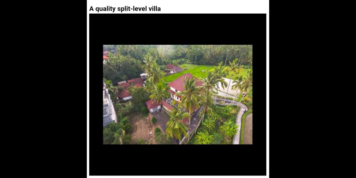 Dijual A Quality Split Level Villa Lokasi Ubud Dijual A Quality Split Level Villa Lokasi Ubud