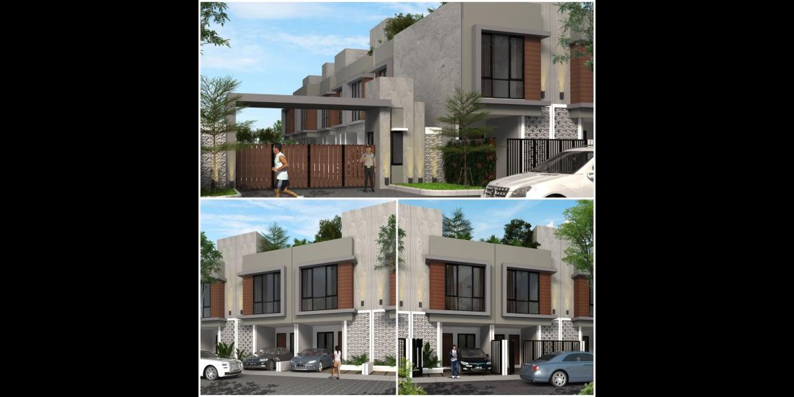 Hunian town house cawang residence ada rooftopnya Hunian town house cawang residence ada rooftopnya