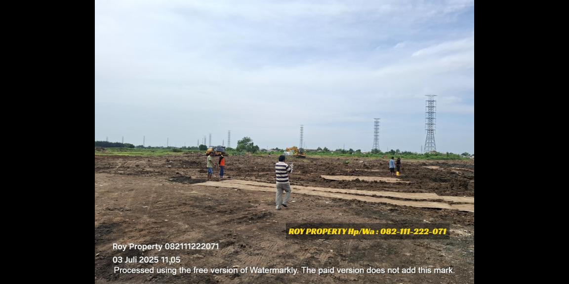 Dijual Tanah Open Yard di Marunda 14 Ha Cocok Buat Gudang dan Depo Container - SIAP BANGUN Dijual Tanah Open Yard di Marunda 14 Ha Cocok Buat Gudang dan Depo Container - SIAP BANGUN