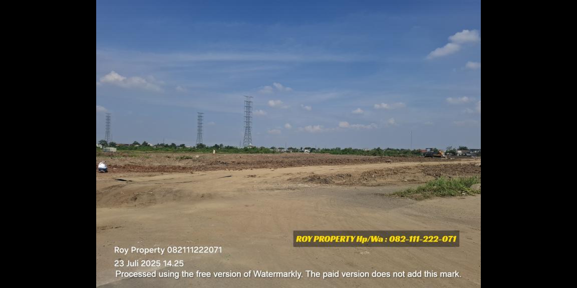 Dijual Tanah Open Yard di Marunda 14 Ha Cocok Buat Gudang dan Depo Container - SIAP BANGUN Dijual Tanah Open Yard di Marunda 14 Ha Cocok Buat Gudang dan Depo Container - SIAP BANGUN