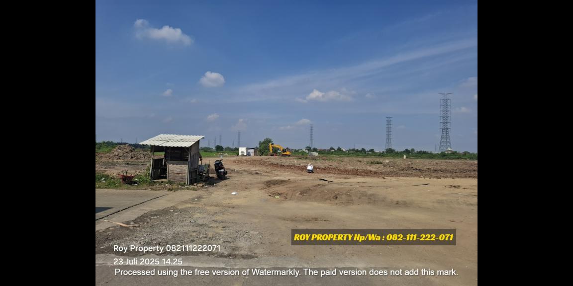 Dijual Tanah Open Yard di Marunda 14 Ha Cocok Buat Gudang dan Depo Container - SIAP BANGUN Dijual Tanah Open Yard di Marunda 14 Ha Cocok Buat Gudang dan Depo Container - SIAP BANGUN