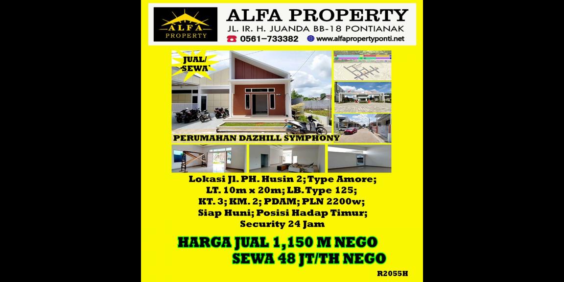 Rumah Dazhill Symphony Kota Pontianak Disewakan Rumah Dazhill Symphony Kota Pontianak Disewakan