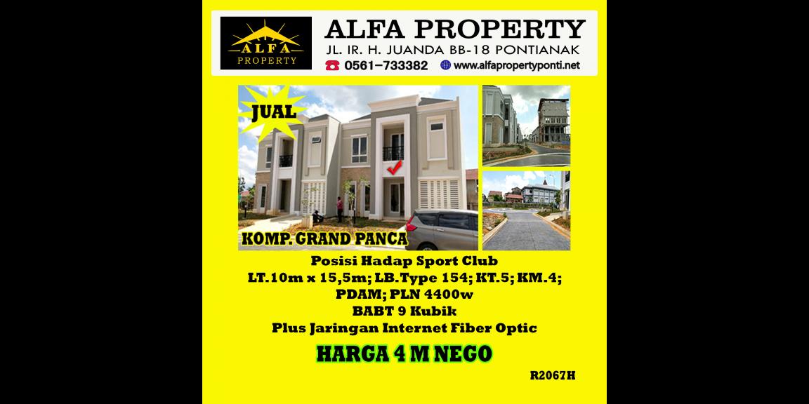 Dijual Rumah Grand Panca Kota Pontianak Dijual Rumah Grand Panca Kota Pontianak
