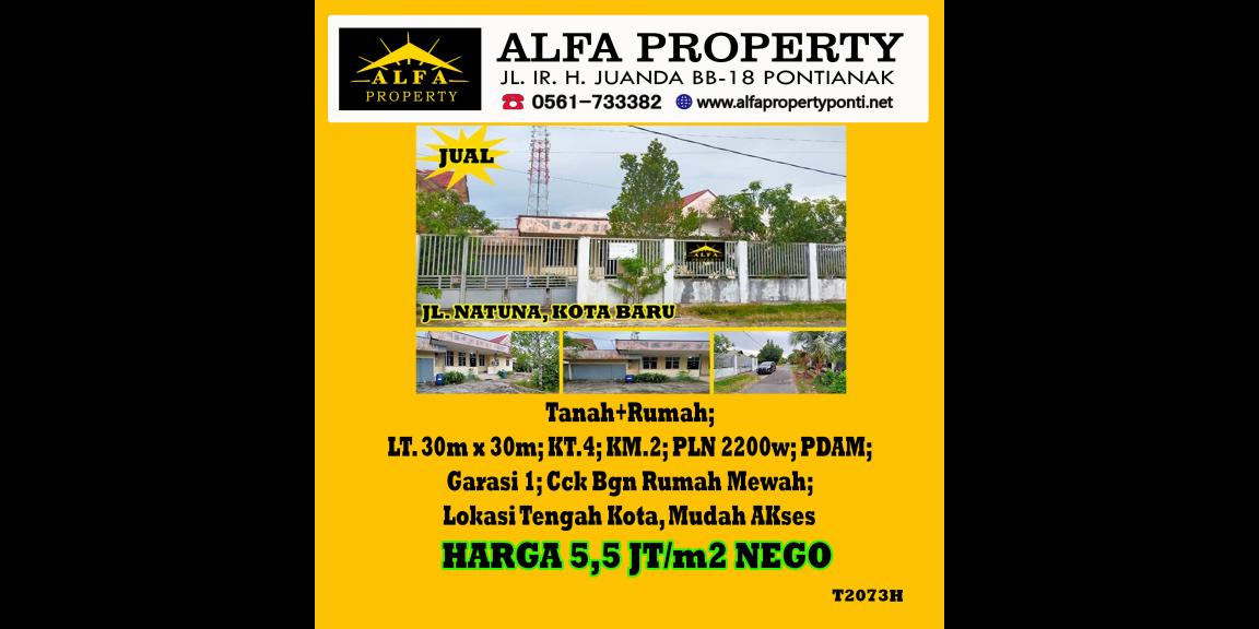 Tanah Dijual Jalan Natuna Kota Baru Kota Pontianak Tanah Dijual Jalan Natuna Kota Baru Kota Pontianak