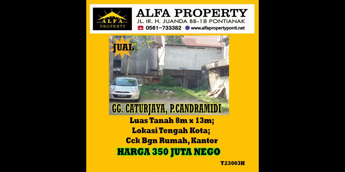 Tanah Dijual Gg. Catur Jaya Kota Pontianak Tanah Dijual Gg. Catur Jaya Kota Pontianak