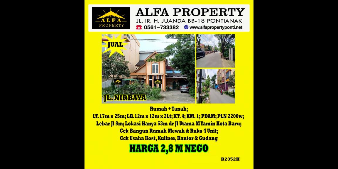 Dijual Rumah Jalan Nirbaya Kota Pontianak Dijual Rumah Jalan Nirbaya Kota Pontianak