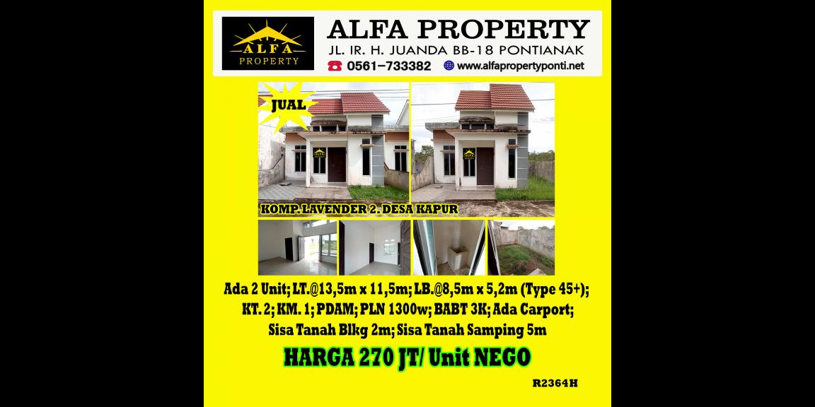 Dijual Rumah Lavender 2 Kota Pontianak Dijual Rumah Lavender 2 Kota Pontianak