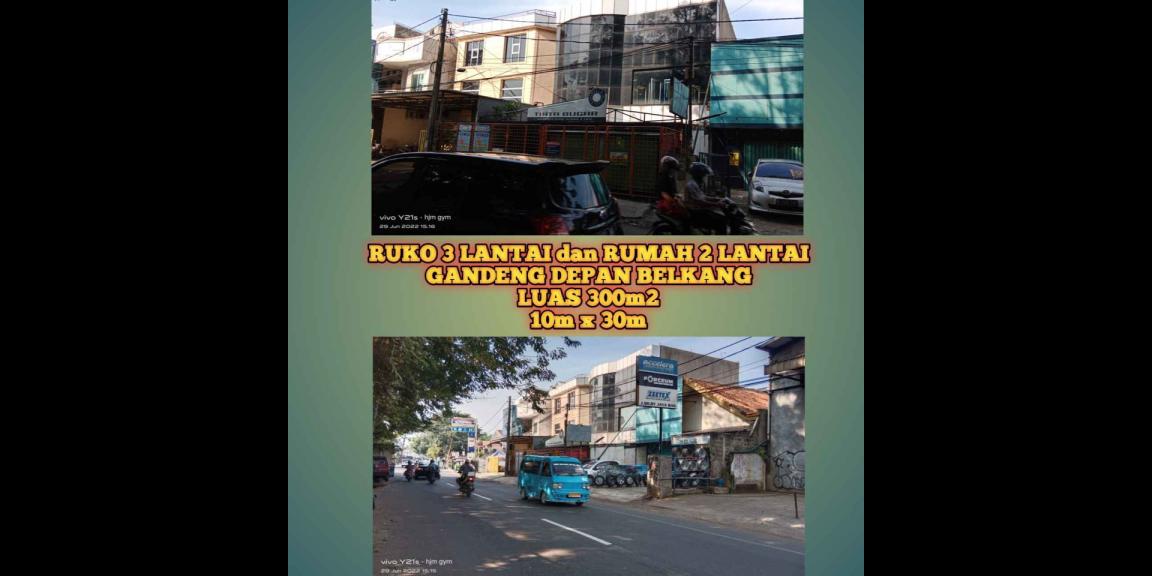 RUMAH DAN RUKO 3 LANTAI SIAP BUAT USAHA RUMAH DAN RUKO 3 LANTAI SIAP BUAT USAHA